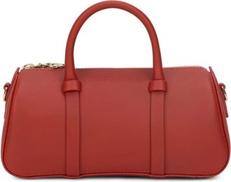 Longchamp Daylong S Handtas - Dames - Handtassen - Rood - ONE Size - Leer - Tassen
