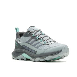Merrell Wanderschuh MERRELL SPEED STRIKE 2 GORE-TEX, Damen, Gr. 37,5, monument, Synthetik, Schuhe Wanderschuh, wasserdicht