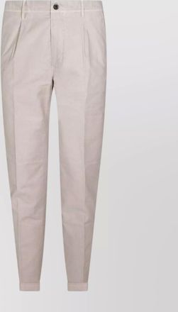 Incotex trousers with tapered leg and pockets