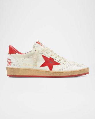 Golden Goose Men & apos;s Ball Star Distressed Low-Top Sneakers