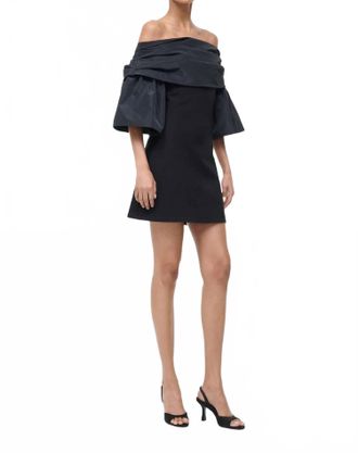 Staud Harper Dress In Black