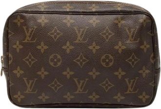 Louis Vuitton Pre-owned Clutches, female, Brown, Size: ONE SIZE Pre-owned Trousse Toilette