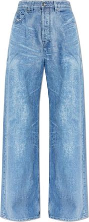Diesel 1996 D-Sire-Fsi Jeans - Dames - Loose Fit Jeans - Blauw - W23 - Katoen - Jeans