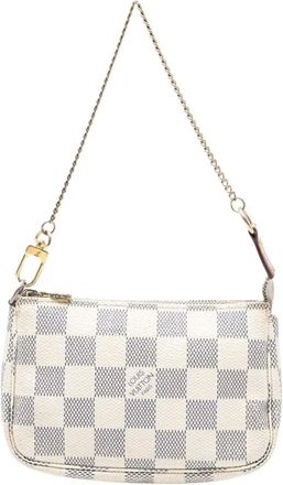 Louis Vuitton Pre-owned Mini Bags, female, White, Size: ONE SIZE Pre-owned Evening Clutch