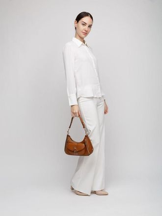 Guess Womens Shoulder Bag Caramel Polyurethane - Shoulder-Bags