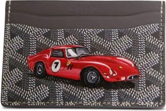 Goyard Saint-Sulpice cardholder - women - Leather - One Size - Grey