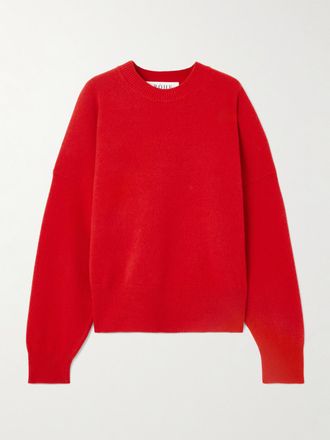 R&oacute;he Pullover Oversize In Misto Lana - Rosso