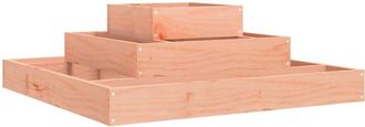 vidaXL Vidaxl - Jardinera De Madera Maciza De Abeto Douglas 80x80x27 Cm
