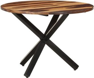 vidaXL Dining Table 100x100x75 cm Acacia Wood with Honey Finish vidaXL