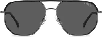 Carrera Aviator Full Rim Sunglasses - Gray
