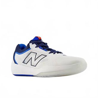 New Balance Womens Fuelcell 996V6 Pickle Ball Sneaker In White/navy