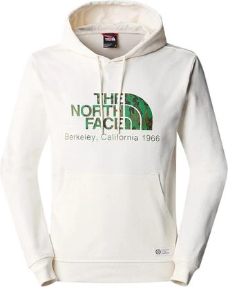 The North Face Berkeley Hoodie - Heren - Hoodies - Wit - M - Katoen - Hoodies & sweatvesten