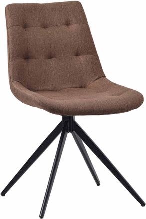 Clp Silla De Comedor Merna Gris Topo Tela