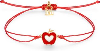 Mantra Thread for Teachers Teach Love Inspire bracelet in Yellow Gold at Nordstrom