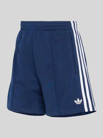 adidas Originals Loose Fit Sweathose mit Kontraststreifen in Dunkelblau, Gr&ouml;&szlig;e XS