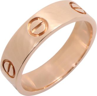 Cartier Gold Pink Gold (18K) Band Ring (Pre-Owned)