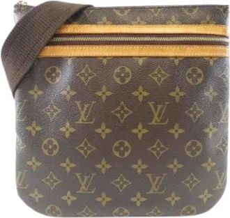Louis Vuitton Pre-owned Cross Body Bags, female, Brown, Size: ONE SIZE Pre-owned Pochette Shoulder Bag