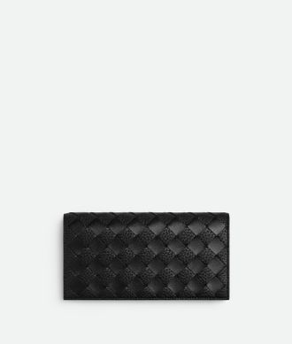 Bottega Veneta Intrecciato Long Wallet With Coin Purse - Bottega Veneta