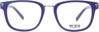 Tumi Demo Square Unisex Eyeglasses VTU013 03LW 50