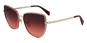 Liu Jo LJ159S 770 Womens Sunglasses Gold Size 58