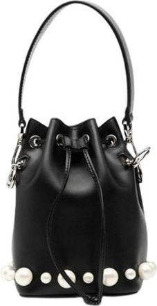 Fendi Pre-owned Bucket Bags, female, Black, Size: ONE SIZE Pre-owned Vintage Bucket Bag