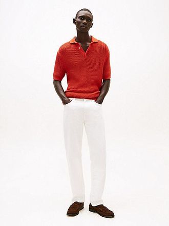 Tommy Hilfiger White Regular Straight Leg Jeans