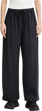Guess Broeken, Dames, Zwart, XL, Polyester, NAT Wijde Broek