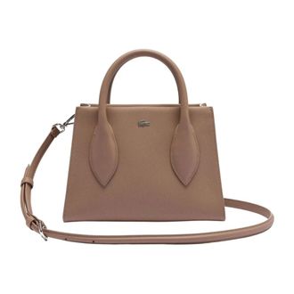 Lacoste Handbags, female, Beige, Size: ONE SIZE Daily City Handbag in Taupe