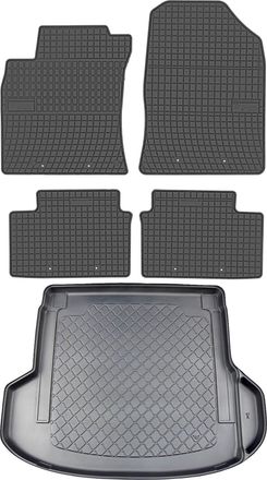 OEM Kia Proceed Iii Estate Desde Diciembre De 2018. Juego De Alfombrillas De Goma Para Coche Y Alfombrilla Para Maletero