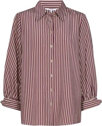 Xandres Heloisa Blouse - Dames - Blouses & Shirts - Paars - Maat: M Viscose