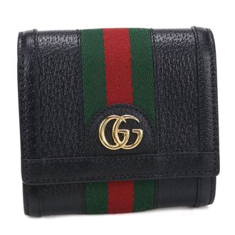 Gucci Black Leather Wallet (Bi-Fold) (Pre-Owned)