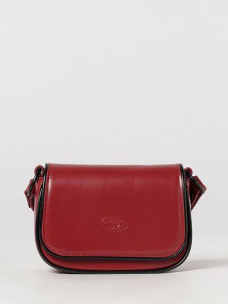 Diesel Mini borsa a tracolla da bambino con logo Oval D e chiusura con patta