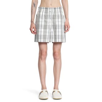 Burberry WOMAN OFF-WHITE SHORTS