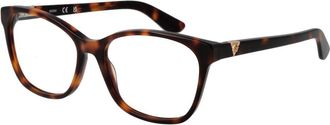 Guess Brown Acetate Glasses Womens (Frames)