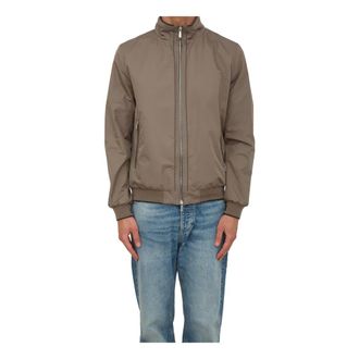 Moorer Heren, Jassen, Bruin, Maat: XL Poliester