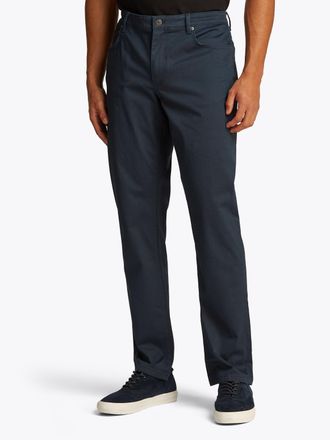 Tommy Hilfiger Chinohose TOMMY HILFIGER DENTON 5PKT PRINTED STRUCTURE, Herren, Gr. 32, L&auml;nge 32, blau (desert sky), Web, Obermaterial: 96% Baumwolle, 4% Elasthan, sl