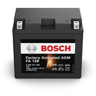 Bosch Bater&iacute;a De Moto Fa138 (yb16-b) 19ah 220a 12v