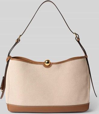 Furla Shoulder Bag mit Logo-Detail Modell Fera in Sand, Gr&ouml;&szlig;e 1