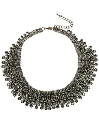 Eyecandy LA Eye Candy La The Luxe Collection Crystal Noir Cynthia Collar Necklace