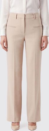 Federica Tosi Pantaloni straight sartoriali in cr&ecirc;pe a vita alta