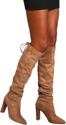 Billini Womens Kimba Suede Boot In Brown