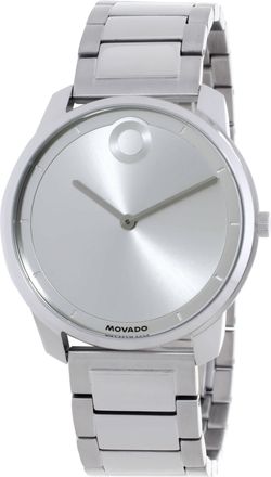 Movado Trend Element Quartz Silver Dial Mens Watch 3601011