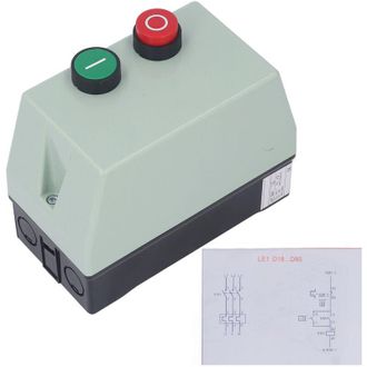 OEM Arrancador Magn&eacute;tico De Motor Crezuo 220-230v Monof&aacute;sico / 380-400v Trif&aacute;sico, Resistente Al Agua Ip55 Con Protecci&oacute;n Contra Sobrecarga, Para Compreso
