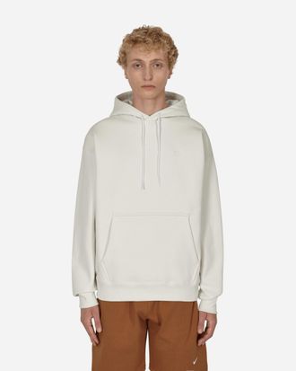 Nike Solo Swoosh Hooded Sweatshirt White