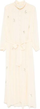 Forte_Forte Abito con strass - Toni neutri