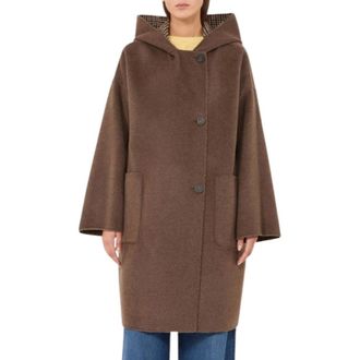 Max Mara Jassen, Dames, Bruin, 3Xs, Wol, Balta Jas