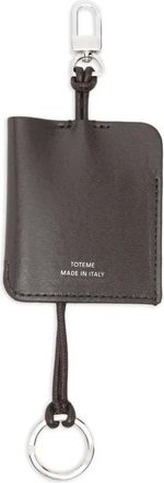 Toteme leather keyring - Bruin