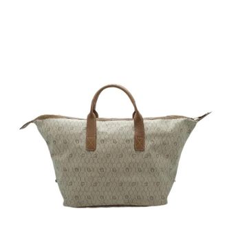 Dior Pre-owned Tote Bags, female, Brown, Size: ONE SIZE Pre-owned Honeycomb Large Tote