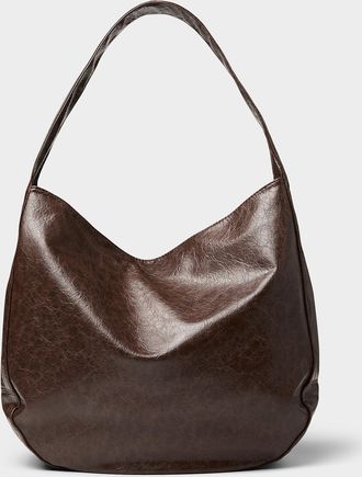 Le 31 Mens Vintage faux-leather Tote Bag