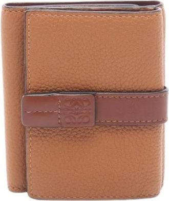 Loewe Pre-owned Trifold Portemonnee - Dames - Vintage Accessoires - Bruin - ONE Size - Leer - Vintage